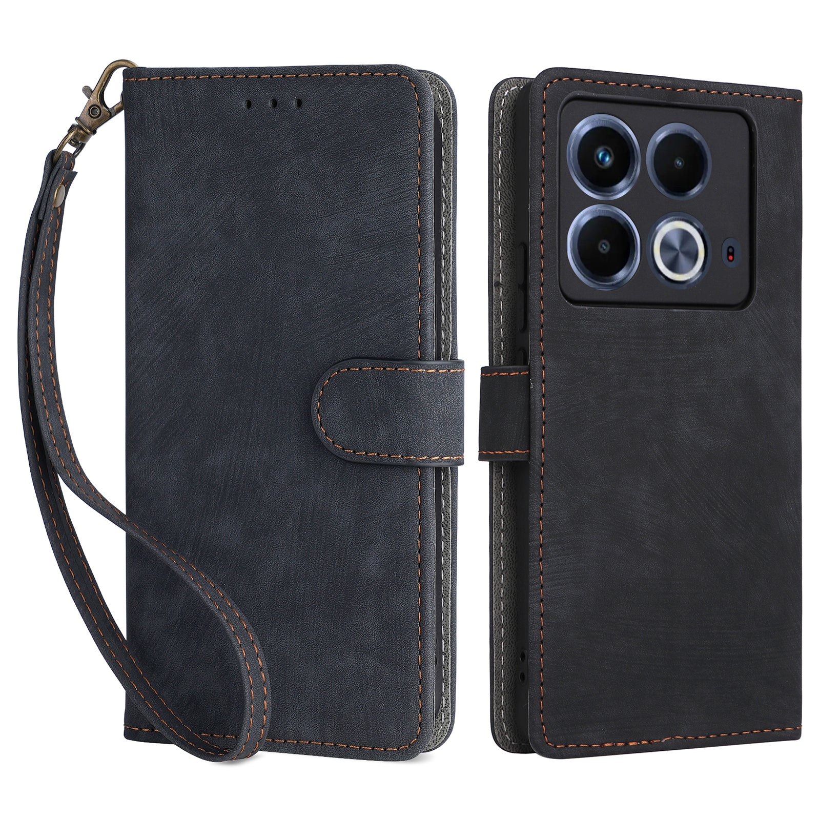 For Transsion Infinix Note 40 X6853 Case RFID Blocking Wallet PU Leather Stand Phone Cover For Transsion Infinix Note 40 X6853 Case RFID Blocking Wallet PU Leather Stand Phone Cover